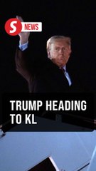 Asean summit: Trump departs for Malaysia in his longest trip outside of US