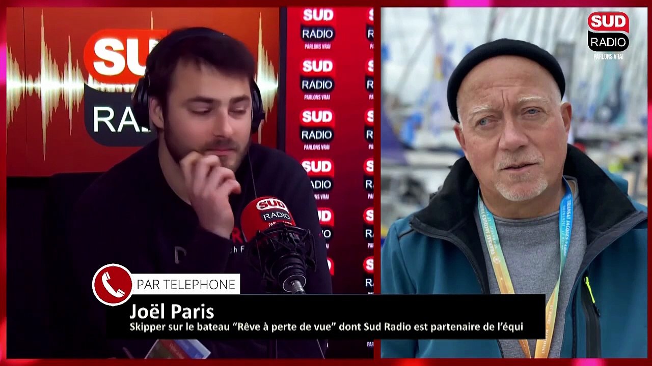 Joël Paris : "Si je n'avais pas été malvoyant, je pense que je n'aurais pas eu le courage de venir jusqu'ici"