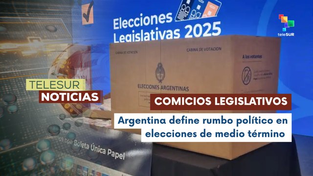 Argentina define el futuro del Congreso en comicios de medio término