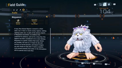 mojyamon all digivolution/de-digivolution/profile Digimon Story Time Stranger