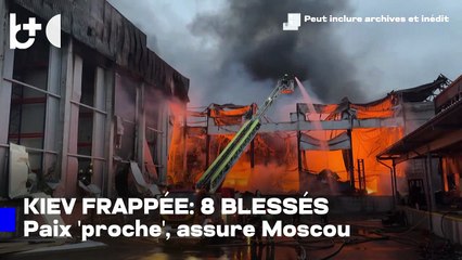 Kiev bombardé : blessés et nombreux dégâts, Poutine continue