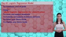 Day 63: Logistic Regression Model – Beginner’s Guide for AI Coding | #DailyAIWizard
