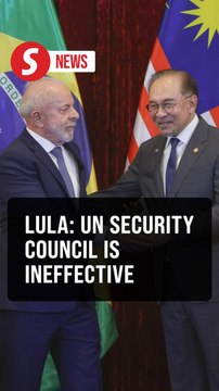 UN Security Council ineffective, says Brazilian President