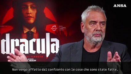 Besson parla del suo Dracula: "E' soprattutto la storia di un amore impossibile, ho paura degli horror"