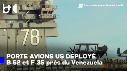 Tensions militaires montent aux Caraïbes, les USA envoient un porte-avions en Amérique latine
