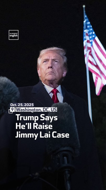 Trump Says He’ll Raise Jimmy Lai Case - video Dailymotion