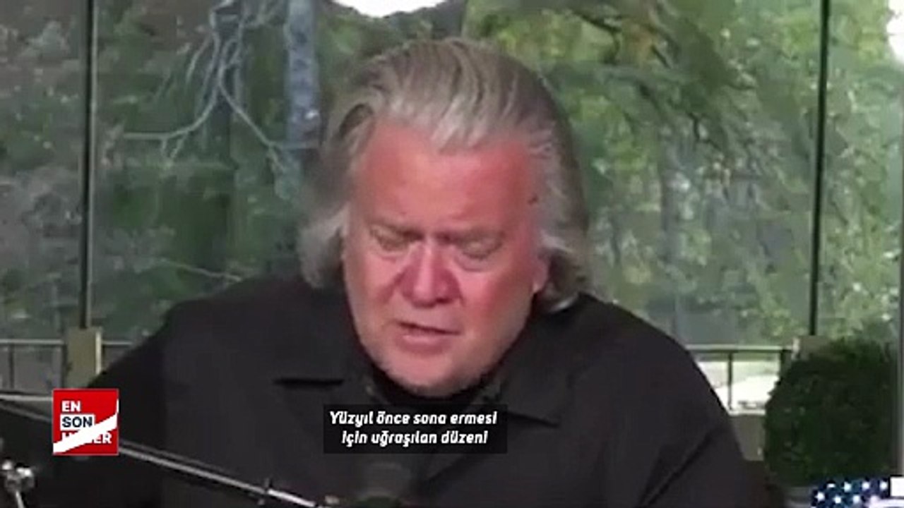 Trump'ın eski başdanışmanı Steve Bannon: Düzeni iki ayda tersine çevirdik