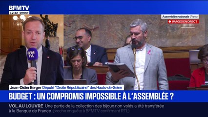 Taxe Zucman: Jean-Didier Berger, député Droite Républicaine, "ne voit pas de compris dans ce qui a été proposé par le PS"