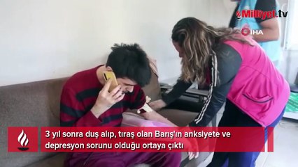 3 yıl sonra evden çıkan Barış'a teşhis kondu