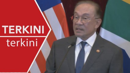 [TERKINI] Sidang media Perdana Menteri Malaysia dan Presiden Afrika Selatan