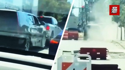 Chicago driver violently rams into ICE vehicle in spate of attacks on federal agents