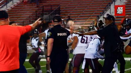 High school football players pepper sprayed by police in post-match altercation