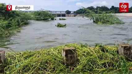 பூண்டி ஏரியிலிருந்து 9,500 கன அடி நீர் வெளியேற்றம்.. கரையோர மக்களுக்கு வெள்ள எச்சரிக்கை!