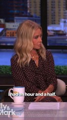 Kelly Ripa Roasts Mark Consuelos For Falling Asleep At A Restaurant "In The Middle Of Dinner"