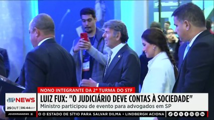 Luiz Fux: “Judiciário deve contas à sociedade”