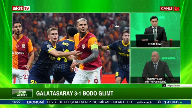 Spor Aktüel - Nesim Acar/Özhan Yıldız Galatasaray 3-1 Bodo Glimt 25.10.2025