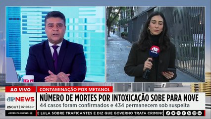 Metanol em SP: Número de mortes por intoxicação sobe para nove