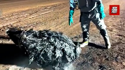 Mystery space junk crashes in Australia, police find burning rocket debris