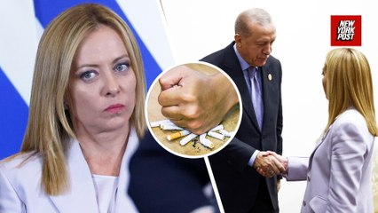 Giorgia Meloni reacts after Turkish President tells her to stop smoking: 'I don't want to kill somebody'