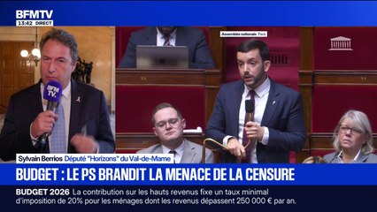 Budget: "Il n'y aura pas de taxe Zucman", affirme Sylvain Berrios (Horizons)
