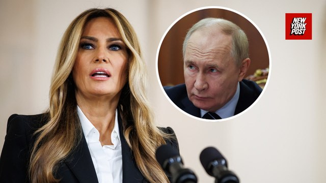 Melania Trump says talks with Putin led to return of Ukrainian children