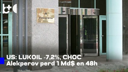 L'industrie pétrolière russe secouée - perd des milliards après les sanctions américaines