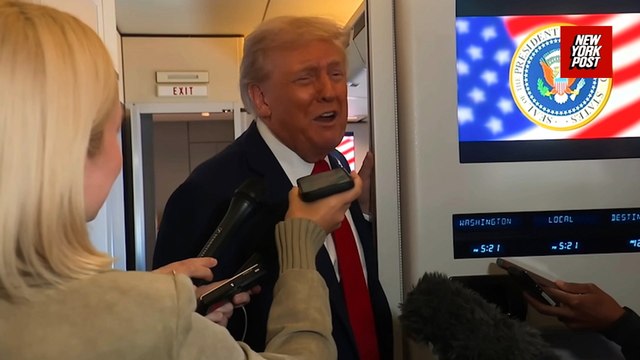 Trump jokes 'Not sure I'm gonna be able to make heaven!' despite Hamas-Israel peace deal