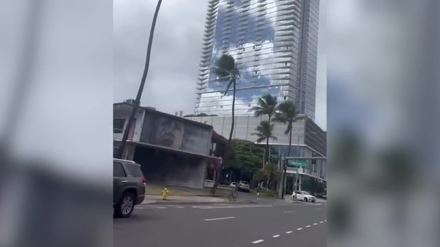Sirens blare and gridlock hits Honolulu as tsunami warning prompts mass evacuations