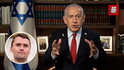 Netanyahu slams 'monstrous lie' linking Israel to Charlie Kirk's murder