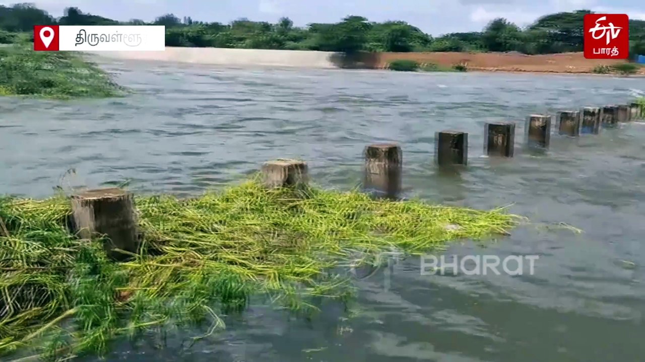 பூண்டி ஏரியிலிருந்து 9,500 கன அடி நீர் வெளியேற்...