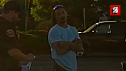 Travis Decker seen in newly released police dashcam footage