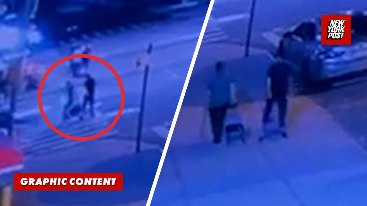 BMW strikes two pedestrians in fatal hit-and-run