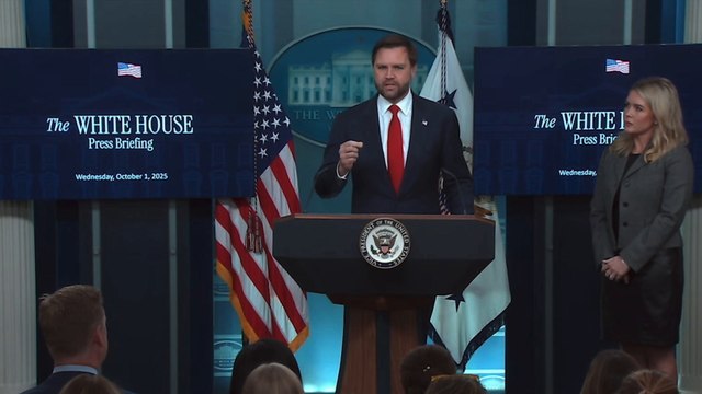 JD Vance pins gov shutdown on Chuck Schumer being 'terrified' of losing primary to AOC