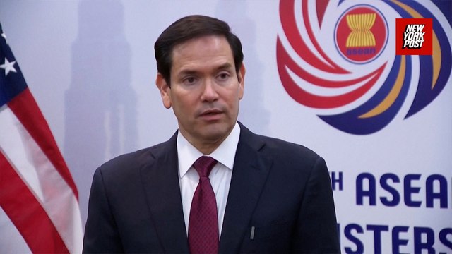 Secretary of State Marco Rubio meets with Sergei Lavrov days after Trump voiced frustration with Russia