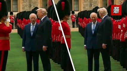 King Charles warns Trump to 'watch the sword' in lighthearted exchange