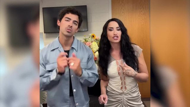 Demi Lovato joins ex Joe Jonas for surprise 'Camp Rock' reunion at Jonas Brothers Concert