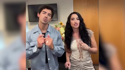 Demi Lovato joins ex Joe Jonas for surprise 'Camp Rock' reunion at Jonas Brothers Concert