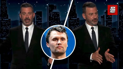 Here's what Jimmy Kimmel said about Charlie Kirk: The full moment