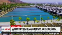 Governo do RJ negocia pedidos de reequilíbrio sobre privatização de concessionárias de saneamento