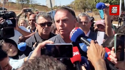 Bolsonaro given ankle monitor – as authorities raid home and ban him from contacting Trump