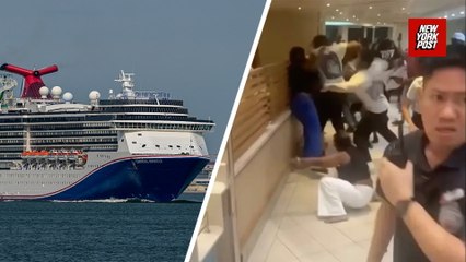 Massive fight breaks out on Carnival Cruise 'over chicken fingers'