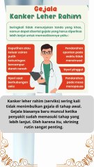 Yuk, Kenali Gejala Kanker Leher Rahim.