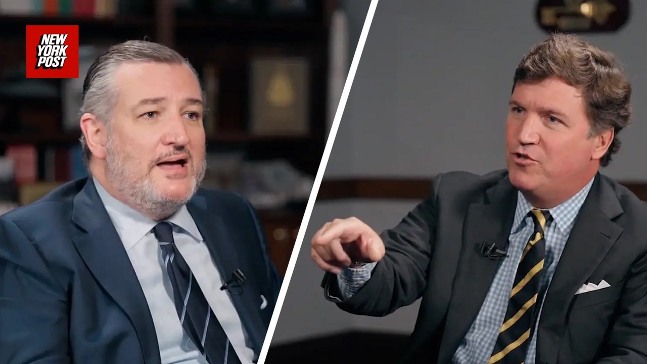 Tucker Carlson rips Sen. Ted Cruz for supporting war in Ukraine, demands apology
