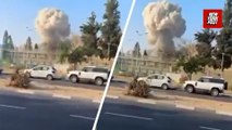 Terrifying moment Iranian missile barrage hits Israeli hospital, dozens Injured