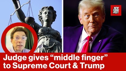 Judge gives 'middle finger' to Supreme Court & Trump | Reporter Replay
