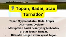 🌪️  Apa Itu Topan, Badai, atau Tornado #beritaterkini