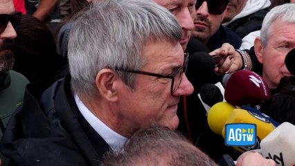 Landini alla manifestazione della Cgil a Roma: «Sciopero? Non escludiamo nulla. Salvini racconta balle sulle pensioni»