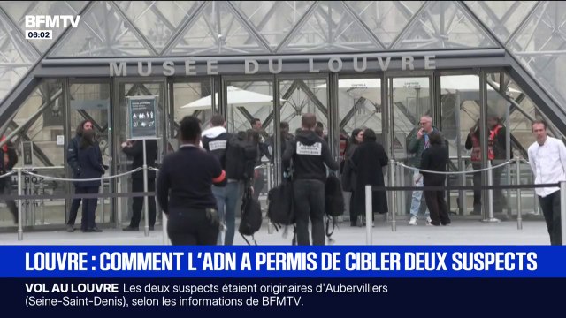 Cambriolage au Louvre: comment l'ADN a permis de cibler deux suspects?