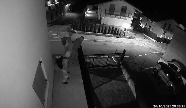 Faedo, ladri in azione tra le case in serata: ripresi dalle telecamere di sorveglianza e messi in fuga dall'allarme