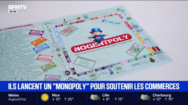 Pour faire vivre le commerce de proximité, ils détournent le célèbre jeu Monopoly pour attirer les clients